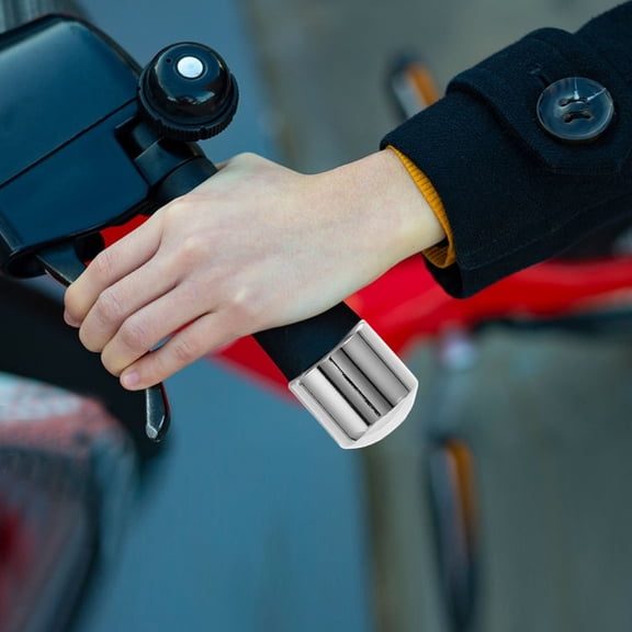 IFANLANDOR Motorcycle Handlebar End Weights - Iron Plugs for Balance, Universal Fit, Material for Enhanced Riding Stability