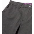 thumbnail image 2 of Gloria Vanderbilt Women's Amanda Ponte Knit Pant Size: 10, Color: Heather Grey, 2 of 5
