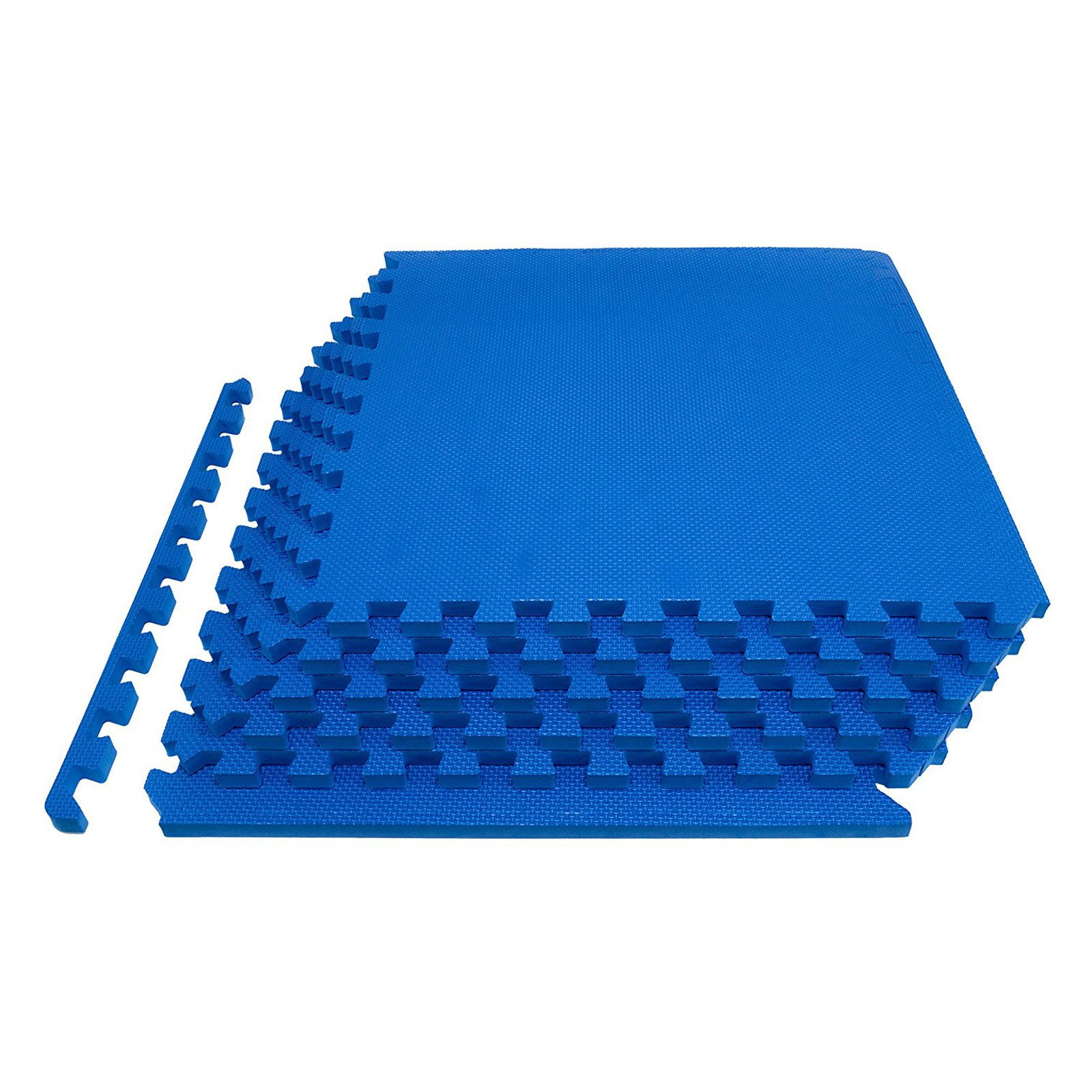 Everyday Essentials 1 2 Thick Flooring Puzzle Exercise Mat With Everyday Essentials 1 2 Thick Flooring Puzzle Exercise Mat With High Quality Eva Foam Interlocking Tiles 6 Piece 24 Sq Ft Multiple Colors Com