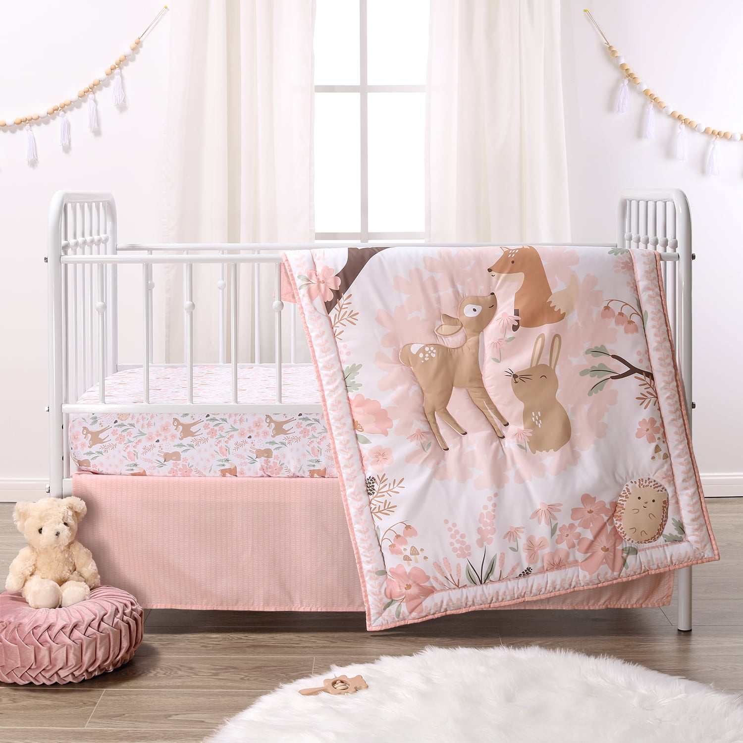 Forest crib sheet sale
