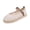 White, variant on Platform Mary Jane Flats for Women Mesh Comfort Woven Flats Summer Dressy Buckle Strap Ballerina Flats Black Size 36