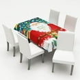 thumbnail image 4 of kurtrusly Christmas Tablecloth Stretch Table Cover Decoration Home Party Supply, 4 of 7