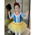 thumbnail image 3 of Emy Dola Little Girls Ballet Tutu Dress Toddler Kids Puff Sleeve Leotards 3-8 Years Princess Fairy Dancewear Costume Dress up, 3 of 8