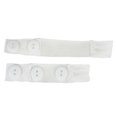 thumbnail image 4 of GUOOL 1 Pair Pants Button Extenders Portable Spare Parts Multifunctional Elastic Pants White, 4 of 9