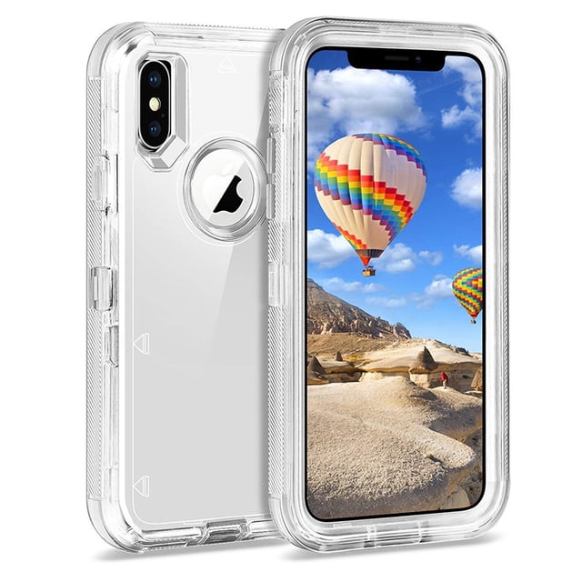Funda Case Uso Rudo 360 NETONBOX para iPhone X / Xs Antishock 3 en 1 Acrigel