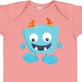 thumbnail image 4 of Inktastic Cute Monster, Blue Monster, Funny Monster, Horns Boys or Girls Baby Bodysuit, 4 of 5