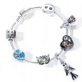 thumbnail image 5 of The Nightmare Before Christmas Bracelet Set with 20 Charms 3 Chains Adjustable Length Halloween Christmas Gift, 5 of 5