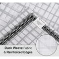 thumbnail image 3 of Ruvanti Placemats 100% Cotton 13x19 inch, Dining Table Placemats Set of 6, Modern Place Mats for Dining Table Décor, Kitchen & Table Linens, Coffee Mat for Christmas Dinners – Ikat Check, 3 of 8