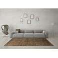 thumbnail image 3 of Ahgly Company Indoor Round Oriental Brown Industrial Area Rugs, 6' Round, 3 of 4