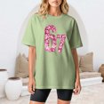 thumbnail image 5 of Ankishi 6 7 Couple Matching Shirt Crewneck Casual Short Sleeve Valentine Six Seven Shirt Cotton Tops for Her Date Night, 5 of 6