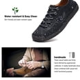 thumbnail image 3 of Mens Casual Dress Shoes Leather Sneakers Lightweight Comfortable Hand Made Flats Classic Shoes for Walking Business Working Office Travel Driving Footwear, 3 of 6