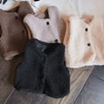 thumbnail image 4 of Gyratedream Autumn Winter Baby Girls Toddler Kids Warm Thicken Lamb Wool Waistcoat Vest Coats, 4 of 4