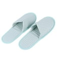 thumbnail image 6 of Tersarium 1 Pair of Disposable Slippers Foldable Slipper One-off Babouche Hotel Slipper Green, 6 of 10