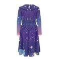 thumbnail image 5 of DISNIMO Kids Axolotl Dress for Girls 9-10 Winter Dresses for Kids Girls Galaxy Dress for Girls Long Sleeve Dress with Collar for Girls Dress Fall Casual Dresses for Girls Midi Dresses for Children, 5 of 7