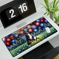 thumbnail image 3 of Happy New Year Miniature American Shepherd Family Cheer Winter Midnight Firework Desk Mat Full Keyboard Mouse Pad MAS Dog Lover Gifts Large Mousepad - 02025, 3 of 5