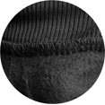 thumbnail image 4 of Maxi Sudadera Mujer Hoodie Color Negro con Capucha y Cangurera, Calientita, Casual, Abrigo, Chamarra, Afelpada Dahirim Store HDV1912NGR, 4 of 4
