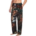 thumbnail image 6 of Logiee Lion Forest Crown Print Pajama Pants for Men,Men’s Pajama Bottoms,Mens PJ Pants with Pockets & Button Fly-3X-Large, 6 of 6