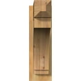 thumbnail image 2 of Ekena Millwork 6"W x 20"D x 20"H Imperial Rough Sawn Craftsman Outlooker, Western Red Cedar, 2 of 4