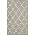 thumbnail image 5 of SAFAVIEH Natura Tracery Geometric Diamonds Wool Area Rug, Grey, 3' x 5', 5 of 6