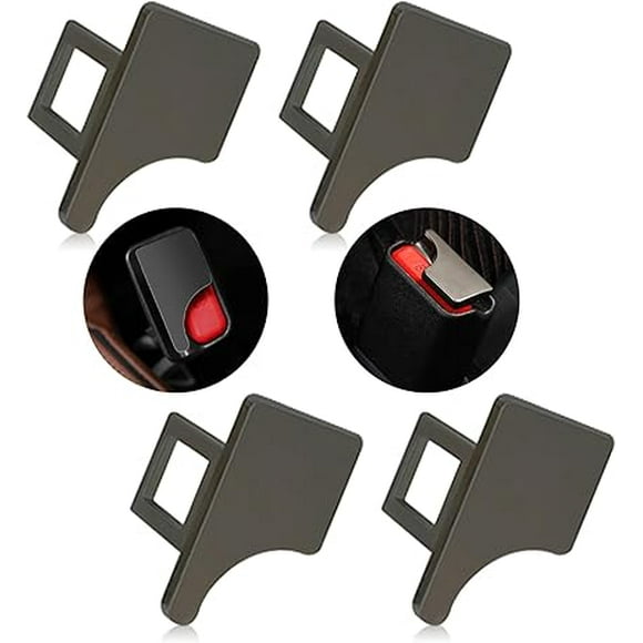 4 Pcs Seat Belt Clips, Car Belt Buckle, Seat Belt Clip, Universal Seat Belt Buckle for Cars, Trucks, Vans