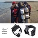 thumbnail image 3 of Soidarity Banda para tanque de buceo SS, hebilla ajustable, portacilindros, correas multifuncionales, correas de leva de alta resistencia Deportes acuáticos SS316 Hebilla, 3 of 6