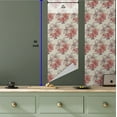 thumbnail image 5 of Ambesonne Floral Peel & Stick Wallpaper for Home, Lili Flowers Bouquet Romance, 13"x36", Coral Coral and Pale Grey, 5 of 5