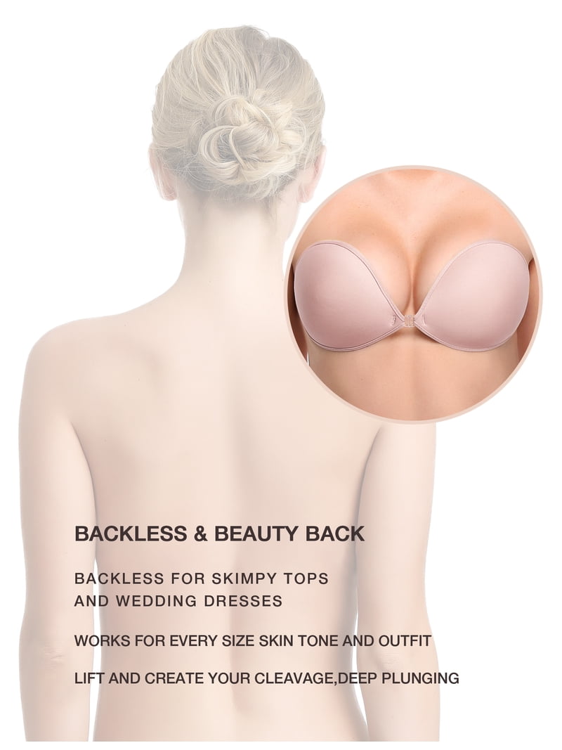 backless sheer dress Polka Dot Maxi Color:As Picture Color_Nude A moment for backless open back