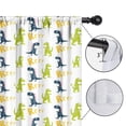 thumbnail image 4 of Blackout Kids Curtains,Dinosaur with Rrrr Pattern Childrens Insulated Curtains Set Of 2,Bedroom Essentials,Toddler Room Decor 42"x54", 4 of 5