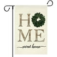 thumbnail image 1 of Garden Flag Spring Garden Flag Spring Flag Yard Flag Seasonal Garden Flags Small Flags Spring Yard Flags Double Sided Porch Flag Welcome Lawn Flags Burlap, 11.8X 17.7 Inch, Home, 1 of 7