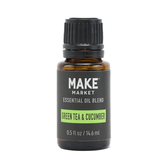 12 Pack: Green Tea & Cucumber Essential Oil Blend Fragrance by Make Market
