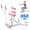 White & Pink, variant on MERACH Deep Squat Machine with Handle for Glutes Workout, Adjustable Glutes Trainer for Home Gym, Hold up to 350lbs
