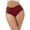 Red, variant on Panties for Women,Lace Waistband High Leg Briefs Soft Stretch Full Coverage Underwear Comfortable Knickers,Womens Underwear,Black,2XL