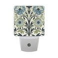 thumbnail image 6 of Yayeee LED Night Light for The Home Plug in With Light Sensors 2 Pack, Blue Floral Pattern, 6 of 6