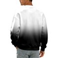 thumbnail image 3 of Afdoent Sweatshirts for Men Gradient Pullover Crewneck Long Sleeve Sweatshirt for Modern Streetwear Comfy, 3 of 5