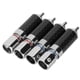 thumbnail image 1 of Enchufes de Soldadoura, Adaptador de conector Cromado 4 PCS para equipos de altavoces Profesionales, 1 of 7