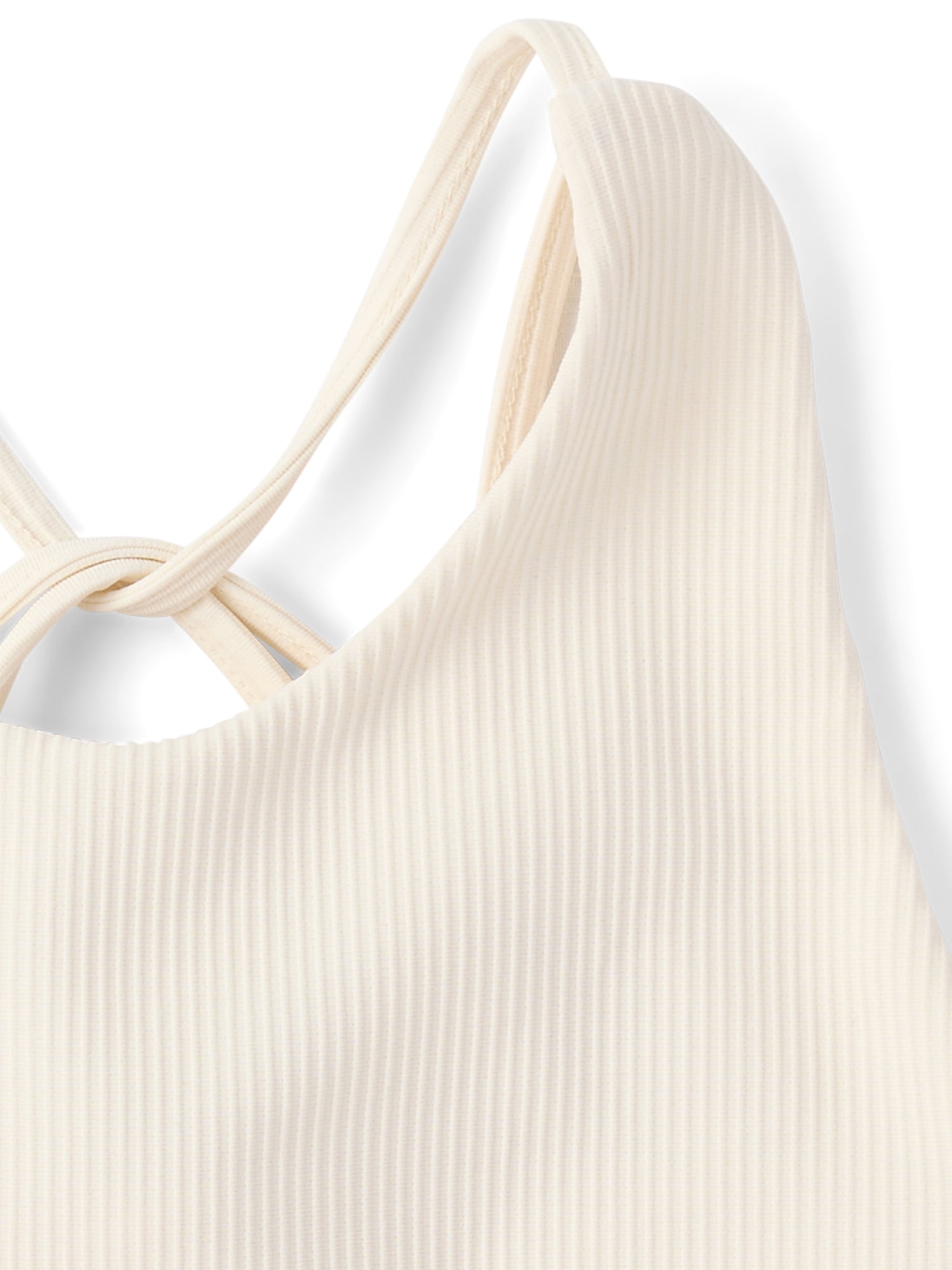 The Children's Place Girls Sleeveless Quick Dry Cross Back Ribbed Tank Top, Sizes XS-XXL