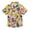 Orange Banana Pawpaw Watermelon, variant on Dailycode Small Short Sleeve Button Down Shirts Colorful Pepper Food Casual Shirt 3-10 Years