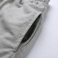 thumbnail image 3 of OSOLU Solid Color Men's Zipper Casual Thin Sports Sweatpants Breathable No Elasticity Trousers Pockets Pants Everyday Comfort Versatile Bottoms, 3 of 9