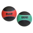 thumbnail image 1 of Iron Body Fitness Medicine Ball Set, 2-Piece Set with 6 lb and 12 lb Rubber Exercise Balls, 1 of 7