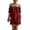 Z_Wine, variant on Plus Size Beach Dresses for Womens 2026 Fashion Summer Cold-Shoulder V-Neck Short Sleeve Solid Color Casual Maxi Dress