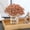 Light brown, variant on 3 pcs Artificial Sky Full of Stars Feel Soft Rubber Full of Stars Wedding Decoration Hand Bouquet Plastic Fake Flowers Artificial Bouquet