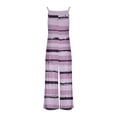 thumbnail image 4 of Fashion Plus Size Jumpsuits for Women with Sleeves Summer Casual Loose Printed Pockets Sleeveless Back Strap Jumpsuit, 4 of 5