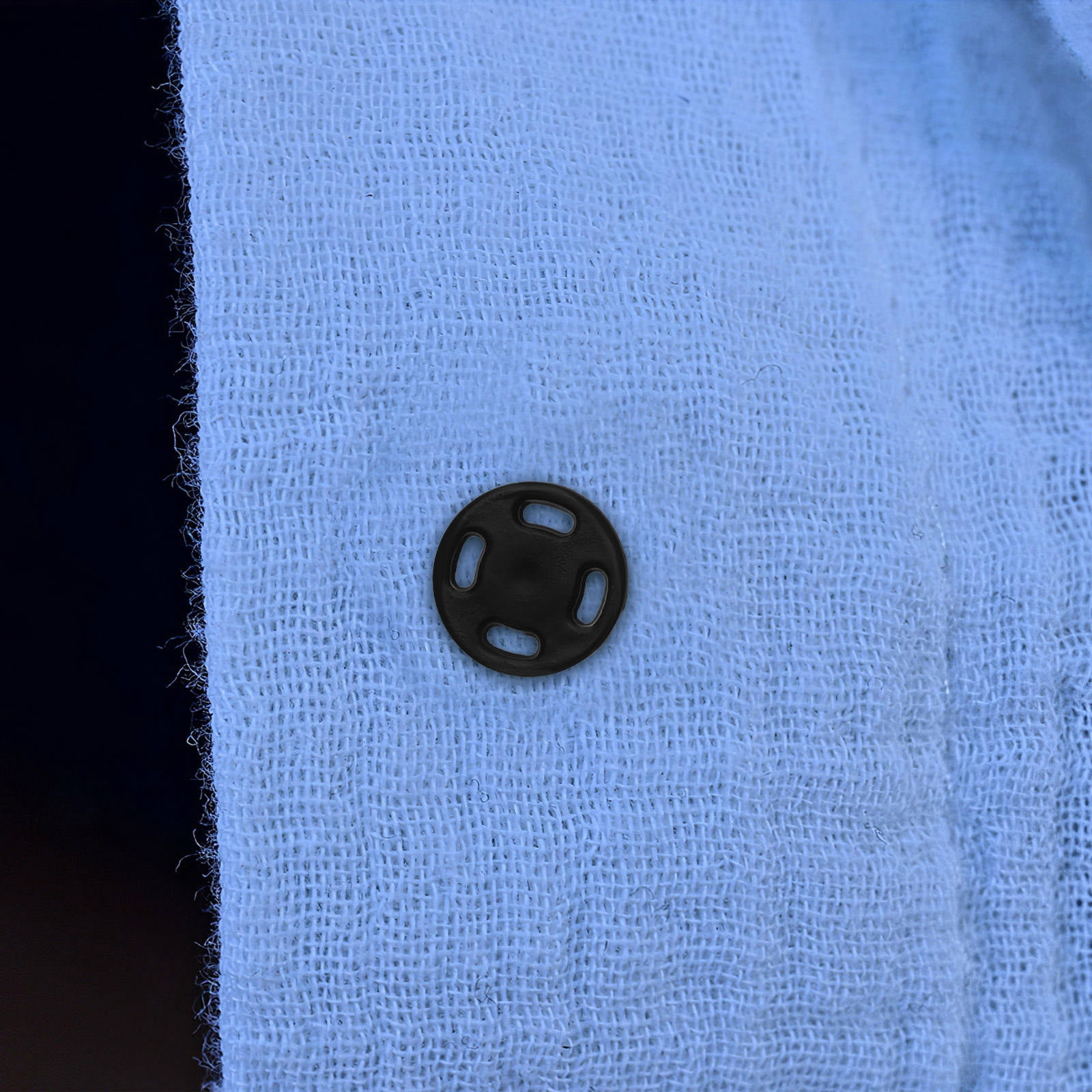 UPOUART Black Invisible Nylon Fasteners for Sewing, Crafts, Casual and Professional Wear, and Easy to Use