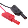 thumbnail image 2 of 2Pcs BNC Q9 To Dual 4mm Stackable Banana Leads Probe Cable, 2 of 9