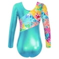 thumbnail image 4 of Ocealan Gymnastics Leotard for Girls Biketards Sparkly Unitard Quick Dry One-Piece Bodysuits Outfit Colorful Tie Dye 8, 4 of 6
