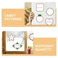 thumbnail image 3 of RENACLIPY 1Sets Christmas Candy Themed Sticky Notepads Assorted Color Festive Memo Pads for Holiday, 3 of 8