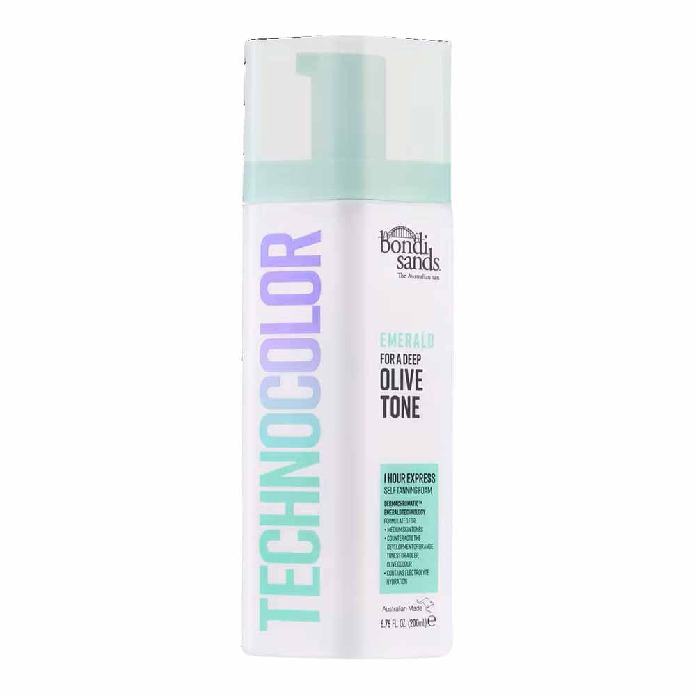 Bondi Sands Technocolor 1 Hour Express Self Tanning Foam - Emerald Emerald 6.76oz