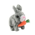 thumbnail image 3 of figatia Electronic Interactive Walking Pet Toy, Adorable Toys, Stuffed Animals for gray, 3 of 9