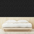 thumbnail image 4 of Galaxy Space Peel & Stick Wallpaper, Star Cluster in Sky Shooting Celestial Body Orderly Repeated Pattern, Self-Adhesive Living Room Kitchen Accent, 3 Sizes, Charcoal Grey White, by Ambesonne, 4 of 6