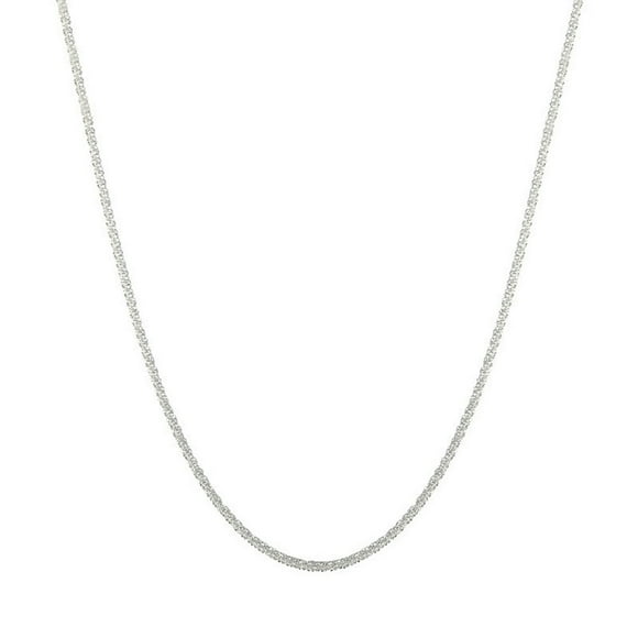 Gypsophila Sparkling Necklace Chain Necklace Women‘s Thin Silver Necklace Chain